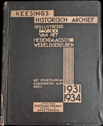 Keesings Historisch Archief 1931-1934 en 1934-1937 beschikbaar voor biedingen