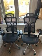 Twee bureaustoelen, Huis en Inrichting, Bureaustoelen, Gebruikt, Zwart, Ophalen of Verzenden, Bureaustoel