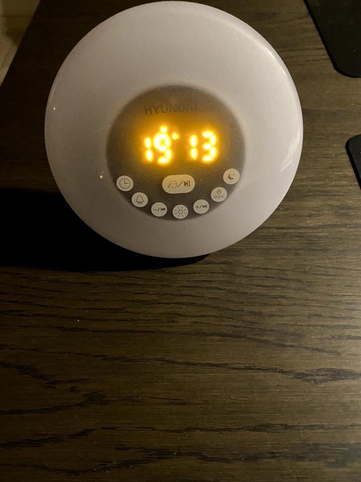 Wake-up Light, Witgoed en Apparatuur, Wekkers, Zo goed als nieuw, Digitaal, Ophalen of Verzenden