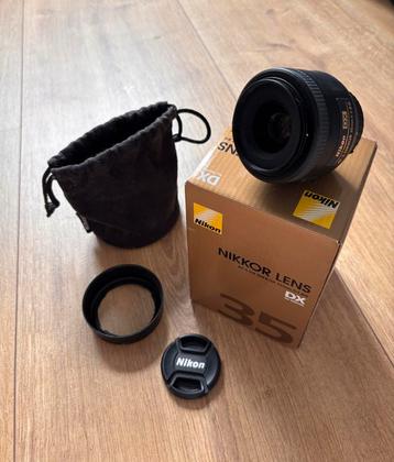 Nikkor AF-S DX 35mm f/1.8G beschikbaar voor biedingen