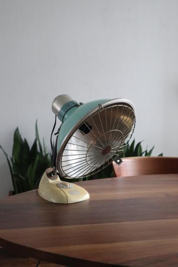 Zelf gefabriceerde vintage tafel lamp / retro mid century 60 beschikbaar voor biedingen