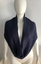 H&M sjaal shawl donker blauw met pailletten zgan, H&M, Verzenden, Maat 46/48 (XL) of groter, Zo goed als nieuw