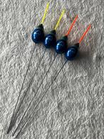 adv 143 / NIEUW  set 4 stroomdobbers TUBERTINI 12 gr, Watersport en Boten, Hengelsport | Witvissen, Ophalen of Verzenden, Nieuw