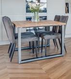 Prontowonen Stoelen (4x), Ophalen, Grijs, Stof, Vier