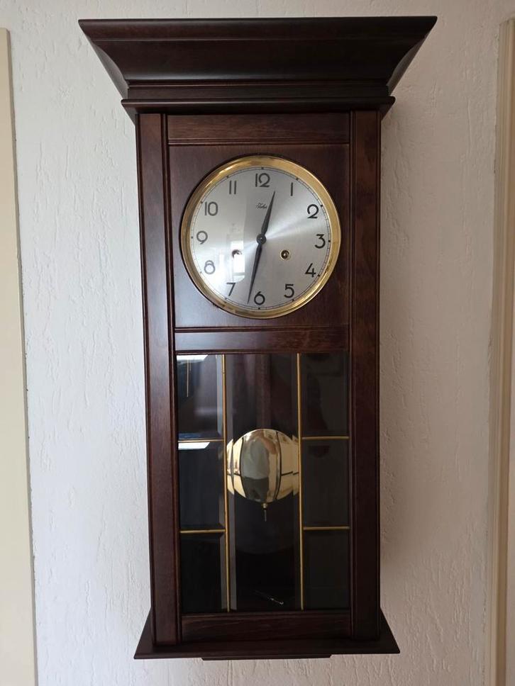 Jeka wandklok R85 – noten, bimbam slag, Antiek en Kunst, Antiek | Klokken, Ophalen