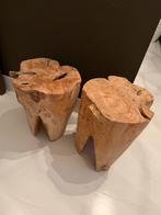 Bijzettafel / krukje, Huis en Inrichting, Krukjes, Ophalen, Zo goed als nieuw, Hout