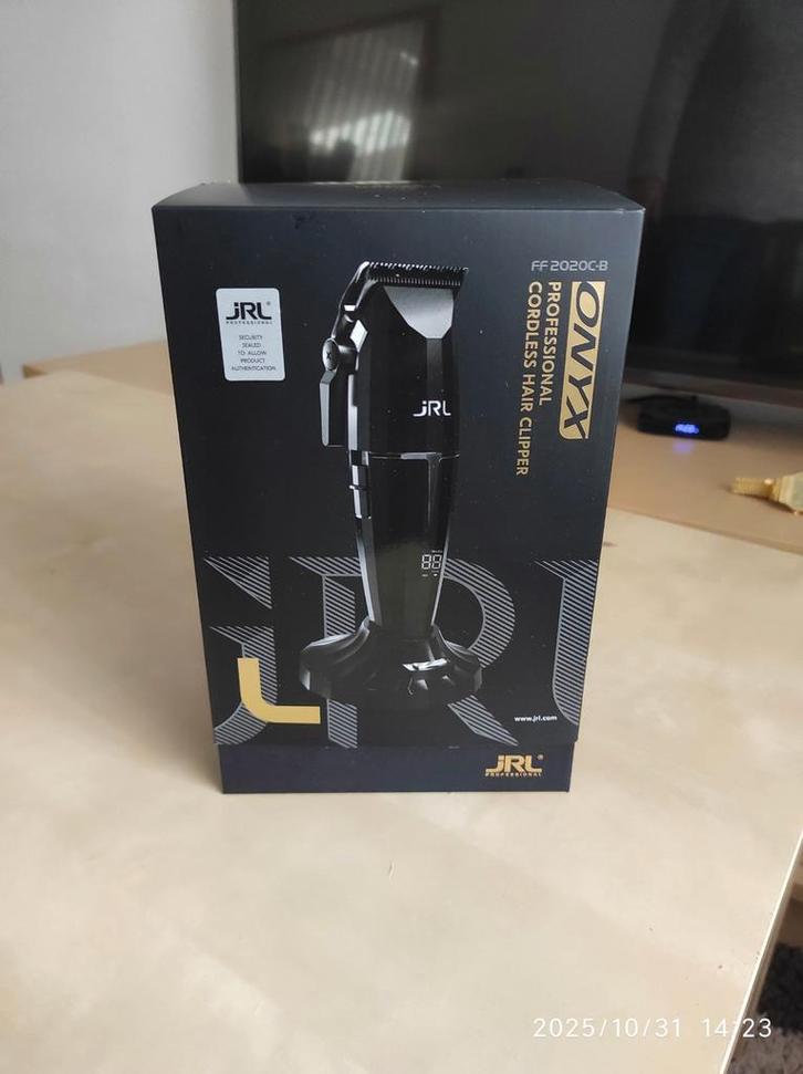 JRL Onyx Professionele Tondeuse FF2020C-B - Nieuw!, Sieraden, Tassen en Uiterlijk, Uiterlijk | Haarverzorging, Nieuw, Ophalen of Verzenden