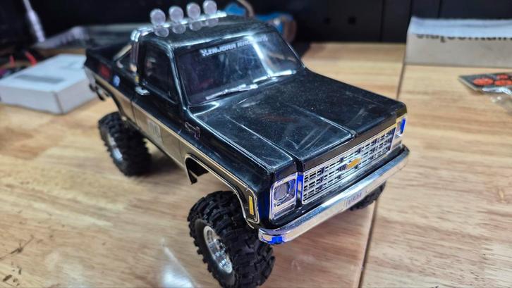 Traxxas TRX4m Chevrolet K10, Hobby en Vrije tijd, Modelbouw | Radiografisch | Auto's, Gebruikt, Elektro, RTR (Ready to Run), Ophalen of Verzenden