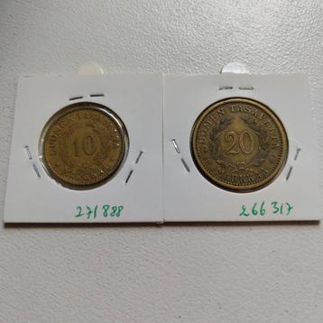 Finland 10 markkaa 1937 en 20 markkaa 1934 beschikbaar voor biedingen