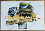 grote sticker - Daf Trucks - Proven Reliability, Verzamelen, Stickers, Ophalen of Verzenden