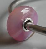 Trollbeads GESTREEPTE ROZE AGAAT edelsteen  **NIEUW**, -, Verzenden, -, Nieuw