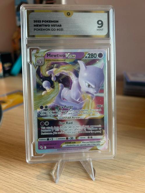 Pokémon Mewtwo VSTAR – Pokémon GO – Graded Card, Hobby en Vrije tijd, Verzamelkaartspellen | Pokémon, Ophalen of Verzenden