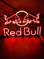 Red Bull Neon Reclamebord, Ophalen of Verzenden, Zo goed als nieuw, Minder dan 100 cm, Glas