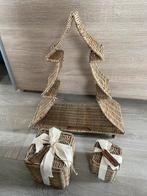 Riviera Maison Kerst Decoratie, Huis en Inrichting, Woonaccessoires | Schalen en Manden, Ophalen, Mand, Vierkant, Zo goed als nieuw