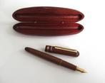 Vulpen in houten pennen etui., Ophalen of Verzenden, Nieuw, Vulpen, Met doosje