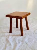 Brutalist krukje eikenhout Meubelfabriek Oisterwijk, Ophalen of Verzenden, Zo goed als nieuw, Hout