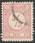 Nederland NVPH nr 30 gestempeld Cijfer 1876, Verzenden, T/m 1940, Gestempeld