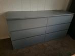 Malm ladenkast ikea , grijs, Huis en Inrichting, Ophalen, 50 tot 100 cm, 3 of 4 laden, Minder dan 100 cm