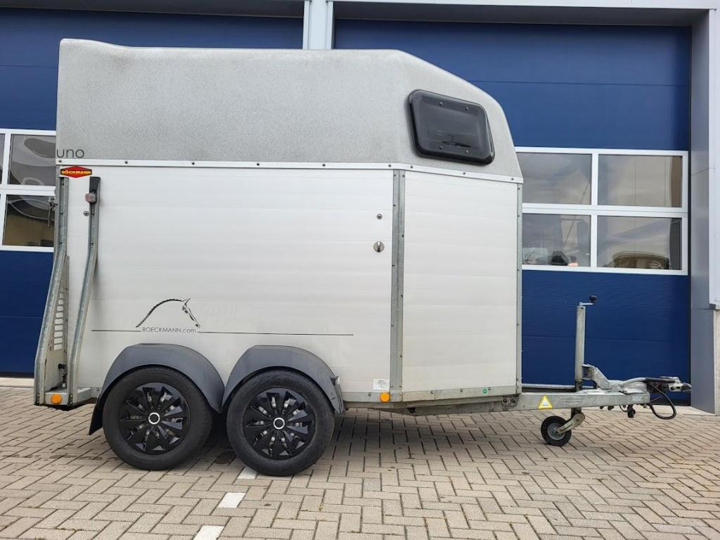 Bockmann Uno volledig Aluminium 1.5 paardentrailer garantie*, Dieren en Toebehoren, Paarden en Pony's | Trailers en Aanhangwagens