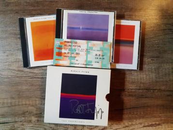 Gesigneerde 3 cd box Robert Fripp – 1995 Soundscapes Live beschikbaar voor biedingen
