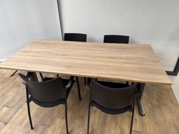 Vergadertafel Work 200 x 100 aluminium beschikbaar voor biedingen