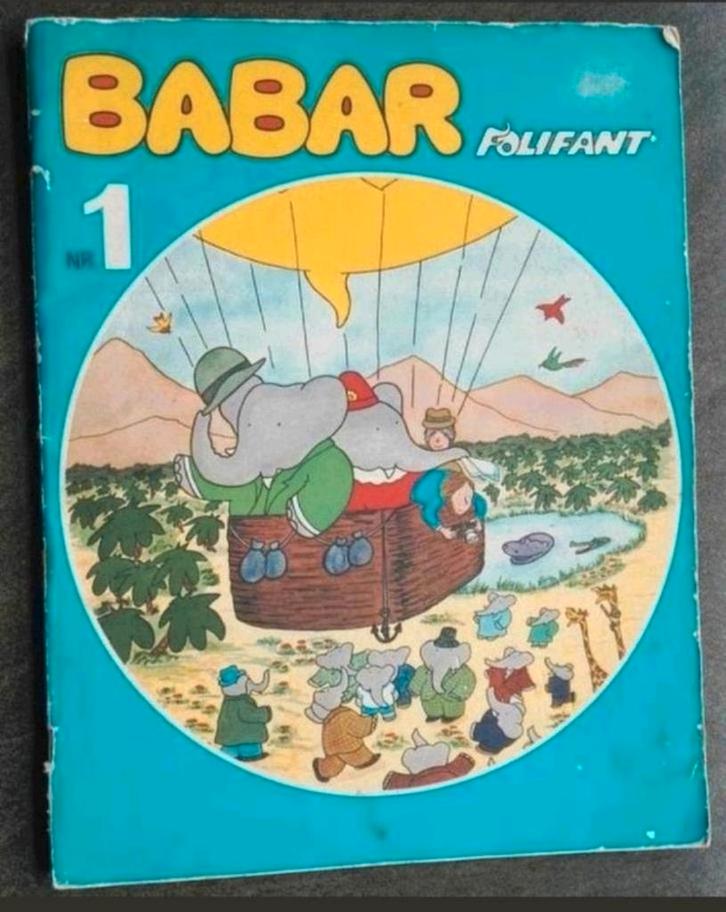 Babar Folifant nummer 1 - Spaarnestad, Boeken, Kinderboeken | Jeugd | onder 10 jaar, Gelezen, Fictie algemeen, Ophalen of Verzenden