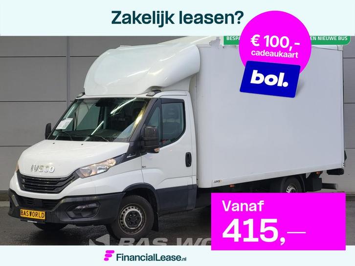 Iveco Daily 35S16 Laadklep Automaat SCHADE Bakwagen 160PK Ai, Auto's, Bestelauto's, Bedrijf, Lease, Financial lease, Achteruitrijcamera