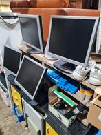 Grote partij monitoren diverse soorten en maten oa Hp, Dell,, Computers en Software, Monitoren, Ophalen, Gebruikt, 60 Hz of minder
