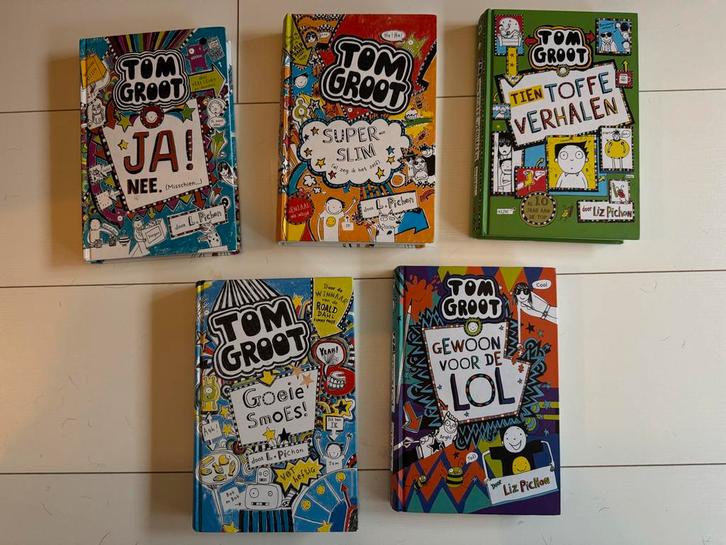 Tom Groot Boeken Collectie, Boeken, Kinderboeken | Jeugd | onder 10 jaar, Zo goed als nieuw, Fictie algemeen, Ophalen of Verzenden