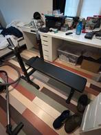 Inklapbare benchpress / incline bench press, Krachtstation, Metaal, Zo goed als nieuw, Ophalen