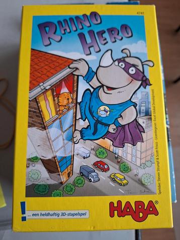 Rhino Hero - HABA Stapelspel beschikbaar voor biedingen