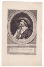 Nicolaas Hasselaer majoor der stad Amsterdam gravure, Antiek en Kunst, Verzenden