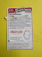 Wunderland Kalkar 25 % Korting voor max. 5 personen., Drie personen of meer, Kortingskaart