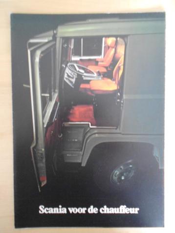 Scania 141 111 Cabine Brochure 1978 beschikbaar voor biedingen