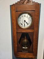 Franse hang klok met mini comtoise uurwerk, Antiek en Kunst, Ophalen of Verzenden