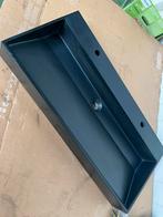 Zwarte wasbak 100 x 47 cm, Zo goed als nieuw, Minder dan 100 cm, Wasbak of Wastafel, 25 tot 50 cm