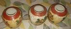 3 Chinese vaasjes, Antiek en Kunst, Antiek | Servies compleet, Ophalen