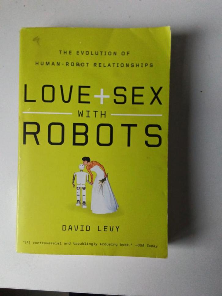David Levy - Love and Sex with Robots, Boeken, Informatica en Computer, Gelezen, Overige onderwerpen, Ophalen of Verzenden