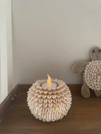 Nieuw kauri schelpen waxinelichthouder, Ophalen of Verzenden, Nieuw, Overige materialen, Minder dan 25 cm