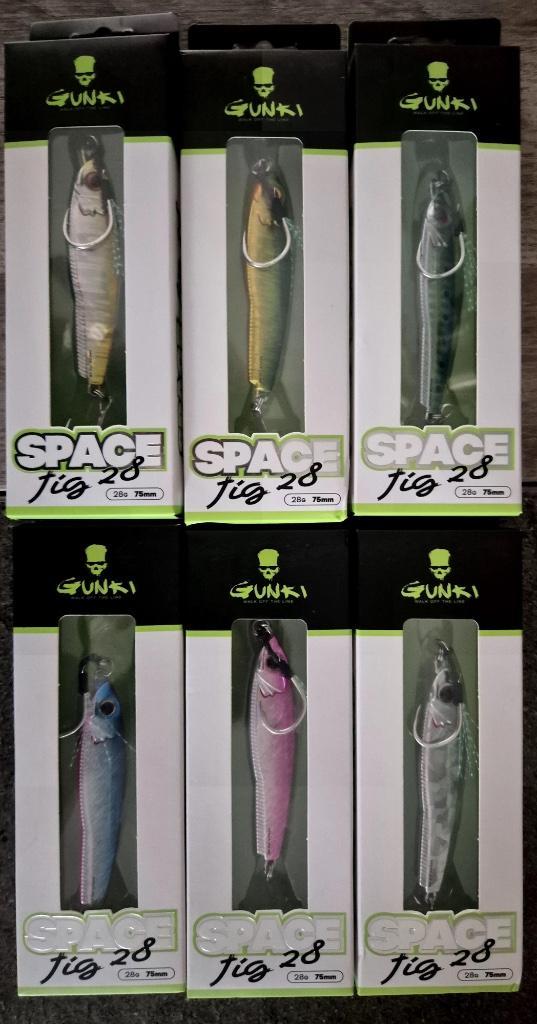 GUNKI SPACE JIG 28G    6st, Watersport en Boten, Hengelsport | Algemeen, Nieuw, Kunstaas, Ophalen of Verzenden
