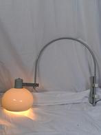 Vintage design mushroom wandlamp booglamp Dijkstra jaren 70., Huis en Inrichting, Lampen | Wandlampen, Gebruikt, Ophalen of Verzenden