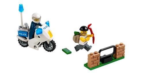 Lego city 60041 motorachtervolging compleet met boekje, Kinderen en Baby's, Speelgoed | Duplo en Lego, Zo goed als nieuw, Lego