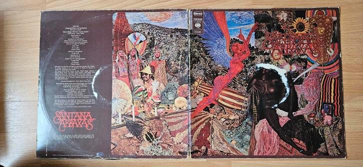 Santana – Abraxas - Lp, Cd's en Dvd's, Vinyl | Rock, Gebruikt, Poprock, Overige formaten, Ophalen of Verzenden