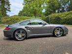 Porsche 911 3.6 Turbo AUT 2007 Grijs keramische remmen, Auto's, Porsche, 1595 kg, 4 stoelen, Leder, Particulier