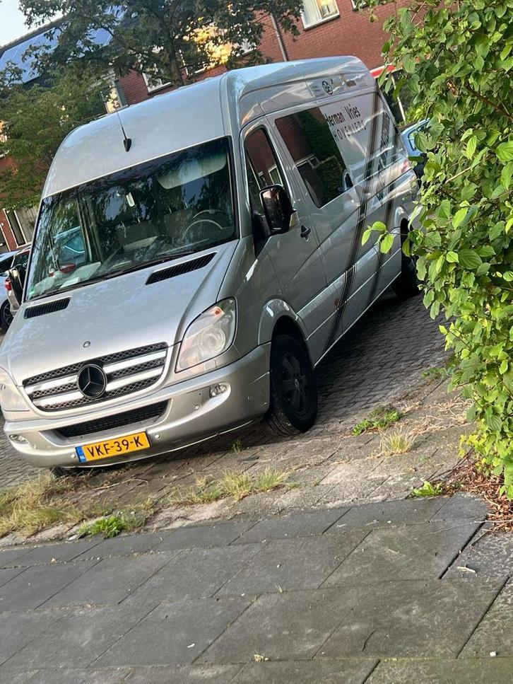 Mercedes sprinter 319 L3H2 motorsport, Auto's, Bestelauto's, Particulier, Mercedes-Benz, Diesel, Automaat, Geïmporteerd, Zilver of Grijs