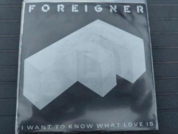 Foreigner - I Want To Know What Love Is - Single beschikbaar voor biedingen