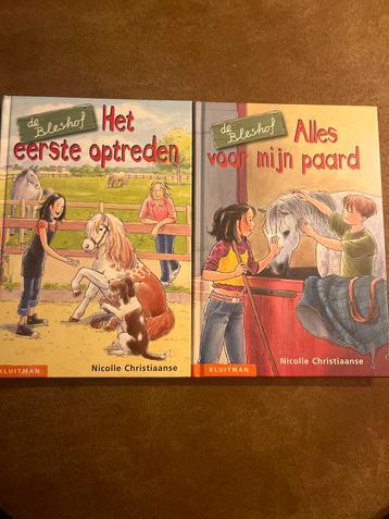 2x De Bleshof - Paardenboeken voor kinderen beschikbaar voor biedingen