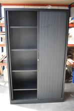 Zwarte roldeurkasten/archiefkasten /kantoorkasten/opbergkast, Niet ingevuld, 100 tot 150 cm, Niet ingevuld, Ophalen of Verzenden