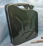 Nieuwe metalen jerrycan 20liter groen, Auto diversen, Overige Auto diversen, Ophalen of Verzenden