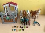 8 schleich paarden + stal, Ophalen, Zo goed als nieuw, Paard, Beeldje of Figuurtje